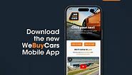 New WeBuyCars App