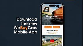 New WeBuyCars App