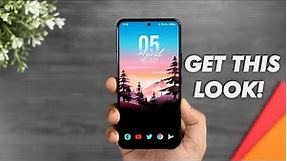 How To Customize Your Samsung Homescreen Like A PRO in 2022!