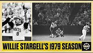 Willie Stargell has REMARKABLE 1979 season! He wins co-NL MVP, NLCS MVP AND World Series MVP!