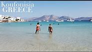 Greece Beach Walk | Ammos Beach | Koufonisia | Cyclades [4K HDR]