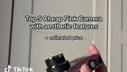 top 5 pink camera recommendations for achieving those aesthetic vibes! (cheap options price range estimation) 🩷📸 #digitalcamera #photography #aestheticvideos