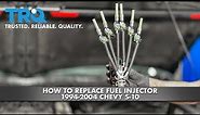 How to Replace Fuel Injector 1994-2004 Chevy S-10