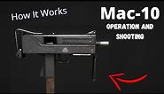 How Ingram MAC-10 Works. Animation Of Operation Of MAC-10, How It Works