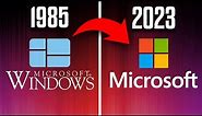 The Evolution of Microsoft (1985 - 2023)