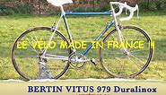 Vélo Course Vintage Bertin Vitus 979 duralinox restauré