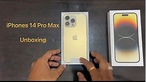 iPhone 14 Pro Max Gold Unboxing! 💥💥💥