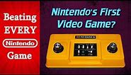 Beating EVERY Nintendo Game - Color TV-Game 6 (Game #1)