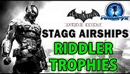 Batman Arkham Knight - Stagg Enterprises Airships - All Riddler Trophy Locations