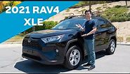 丰田RAV4 XLE 2021评论和试开, 科技和安全功能, 动态雷达巡航控制, 丰田Safety Sense 2.0 - 来看看为什么RAV4是其中卖的最好的车