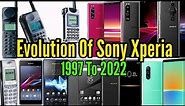 Evolution Of Sony Xperia 1997 To 2022