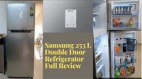 Samsung 253 L 3 Star with Inverter Double Door Refrigerator Full Review ⚡ Under 25000 | 2022