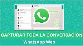 como capturar una conversacion en whatsapp WEB de forma masiva 2020✅