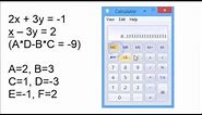 Four Function Calculator Tricks