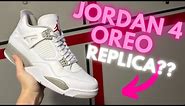 Oreo Jordan 4 REP REVIEW (UASHOE) best quality!