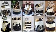 Black & White Cake Decorating Ideas 2023/Black & White Cake/Cake Design/Birthday Cake Design#Cake