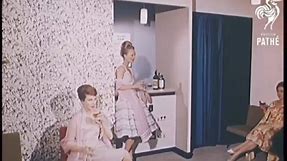 From the British Pathé Archives: Nylon Fair Fashion Show, 1960 #theforgottensplendour #britishpathe #1960s #vintagereels #classicreels #vintageclips #retroreels #nostalgia #vintagefashion #nylonfair #vintagebritain #60s #60sfashion #vintagelingerie #models #retro | The Forgotten Splendour