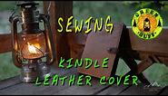 DIY - SEWING Kindle LEATHER COVER