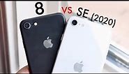 iPhone SE (2020) Vs iPhone 8 CAMERA TEST! (Photo / Video Comparison)