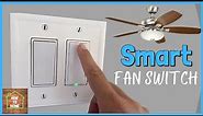 Make Your Ceiling Fan Smart With Leviton Smart Fan Switch | Smart Fan Switch Installation