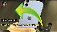 iPhone 11 Charging Port Replacement . flex cable Replacement