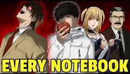 All 19 DEATH NOTE Users in History EXPLAINED!