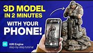How To Make Instant 3D Models with Just Your Phone - KiRI Engine