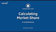 How to Calculate Market Share | Marketing