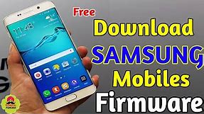 How to Download Firmware for SAMSUNG Mobile - Easy Method 2020