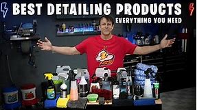 FULL DEMO! BEST DETAILING PRODUCTS FOR BEGINNERS & PROS