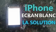 Solution pour arranger l'écran blanc sur l'iPhone (HD)