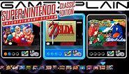 Super NES Classic Edition - Menu Tour + Music (Theme Song)
