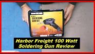 Harbor Freight Soldering Gun Review (New and Improved)
