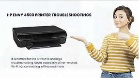 HP ENVY 4500 Troubleshooting | Printer Problem Fix | Offline error | driver unavailable