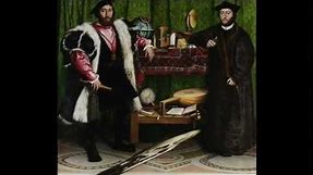 Holbein the Younger, the Ambassadors (old version, please see new version)