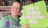 HOW TO CLEAN CRICUT CUTTING MATS | quick and easy!