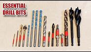 The only 16 drill bits you'll need! ...and drill box tour