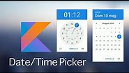 How to create a Date & Time Picker Dialog in Android Studio (Kotlin 2020)