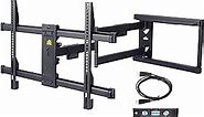 FORGING MOUNT Long Extension TV Mount/Wall Bracket Full Motion with 30 inch Long Arm for Corner/Flat Installation fits 37 to 75" Flat/Curve TVs, VESA 600x400mm Holds up to 99lbs