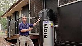 Sure Solar's iStore Hot Water Heat Pump Installation & Solar Synergy