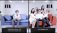 LG Cinema 3D TV Glasses Share Test - Screen Test #4