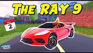 Jailbreak THE RAY-9 Supercar! 5 Days of Vehicles [2] RAY NINE (Roblox Jailbreak)