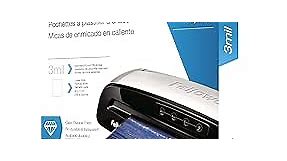 Fellowes Thermal Laminating Pouches, 3mil Letter Size Sheets, 9 x 11.5, 200 Pack, Clear (5743401)