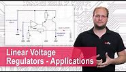 Linear Voltage Regulators (LDO) - Applications, Heat Sink Example, Shunt Regulator