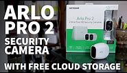 Arlo Pro 2 Wireless Security Camera Without Subscription – 1080p Security Camera with Night Vision
