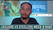 Jaguars get UGLY WIN over the Steelers | Jaguar Fan Rants