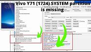 Vivo 1724 SYSTEM partition is missing! | Vivo y71/y71i dead recover done By Umt pro