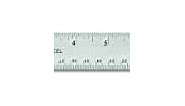 Westcott 10417 Stainless Steel Metal Ruler with Non-Slip Cork Base, 18 In