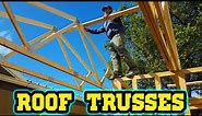 How to install Roof Trusses