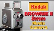 Kodak Brownie Model II 8mm Movie Camera - Overview / Loading